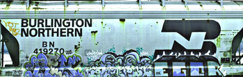 Railroad Graffiti - Dehlia's Gone