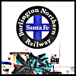 Railroad Graffiti - BNSF