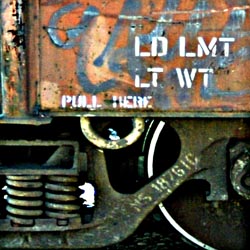 Railroad Graffiti - Pull Here