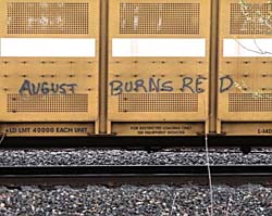 Railroad Graffiti - August Burns Red