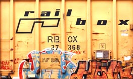Railroad Graffiti - Rail Box Heaven