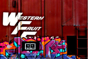 Railroad Graffiti - Western Fruit